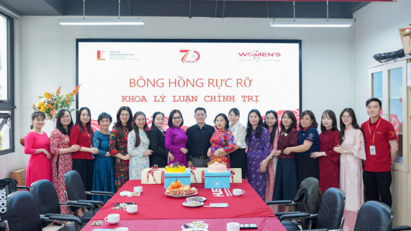 NHỮNG BÔNG HỒNG RỰC RỠ CỦA KHOA LÝ LUẬN CHÍNH TRỊ